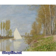 Tranh sơn dầu thuyền lướt sóng
